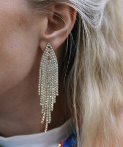 statement oorbellen gimme some glitter - goud 9 statement oorbellen gimme some glitter - goud