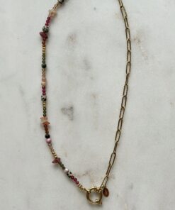 Alternative view of necklace Timeless gemstones