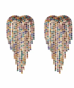 Alternative view of statement oorbellen night glam