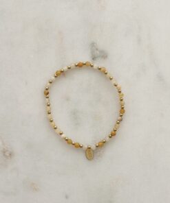 ARMBAND sunrise gems - beige/orange