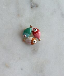 Broches spice it up- rainbow fish