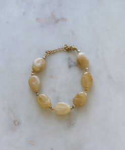 armband candy floss - beige