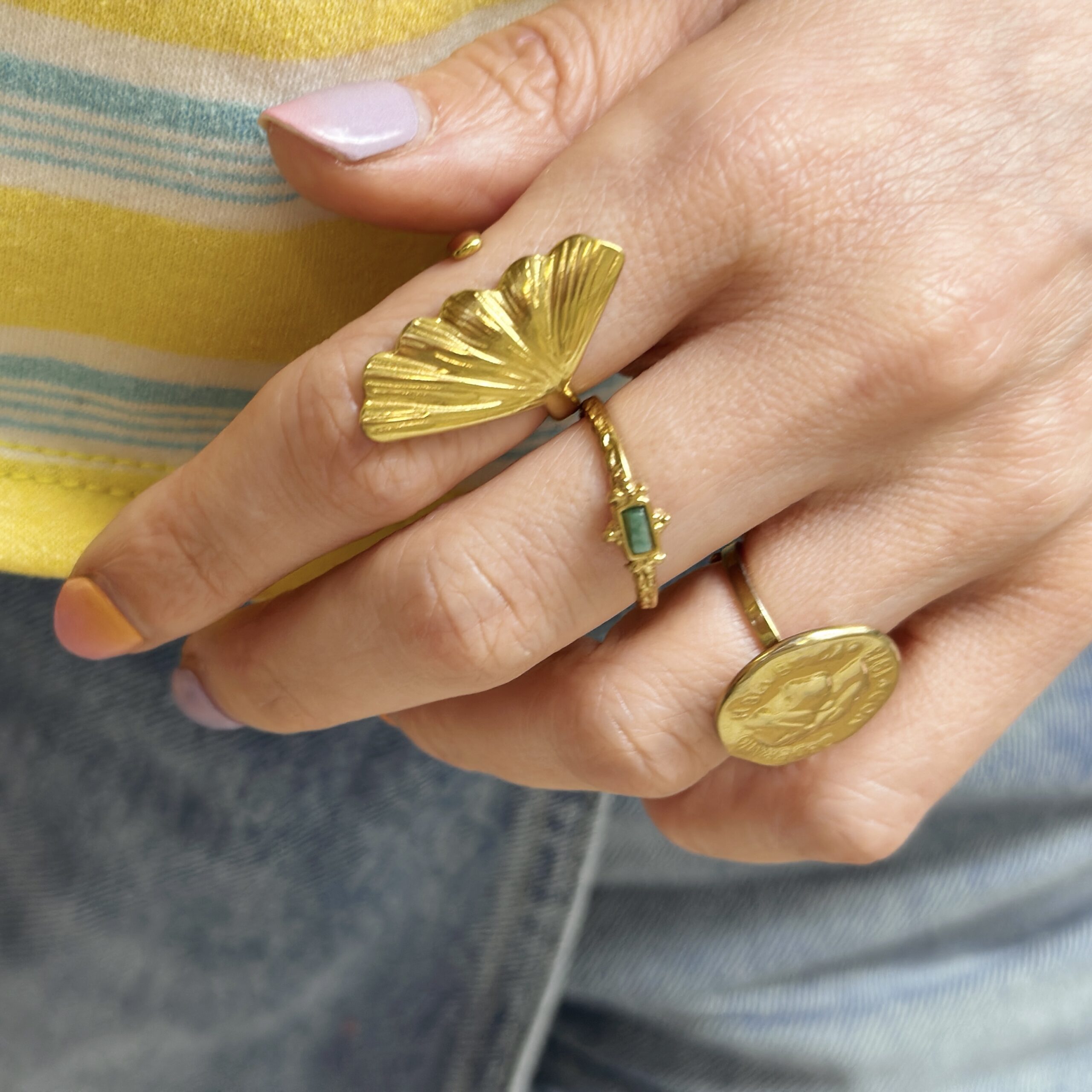 ring Boho Blush 1 ring Boho Blush