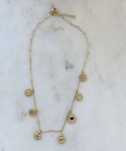 necklace beautiful charms