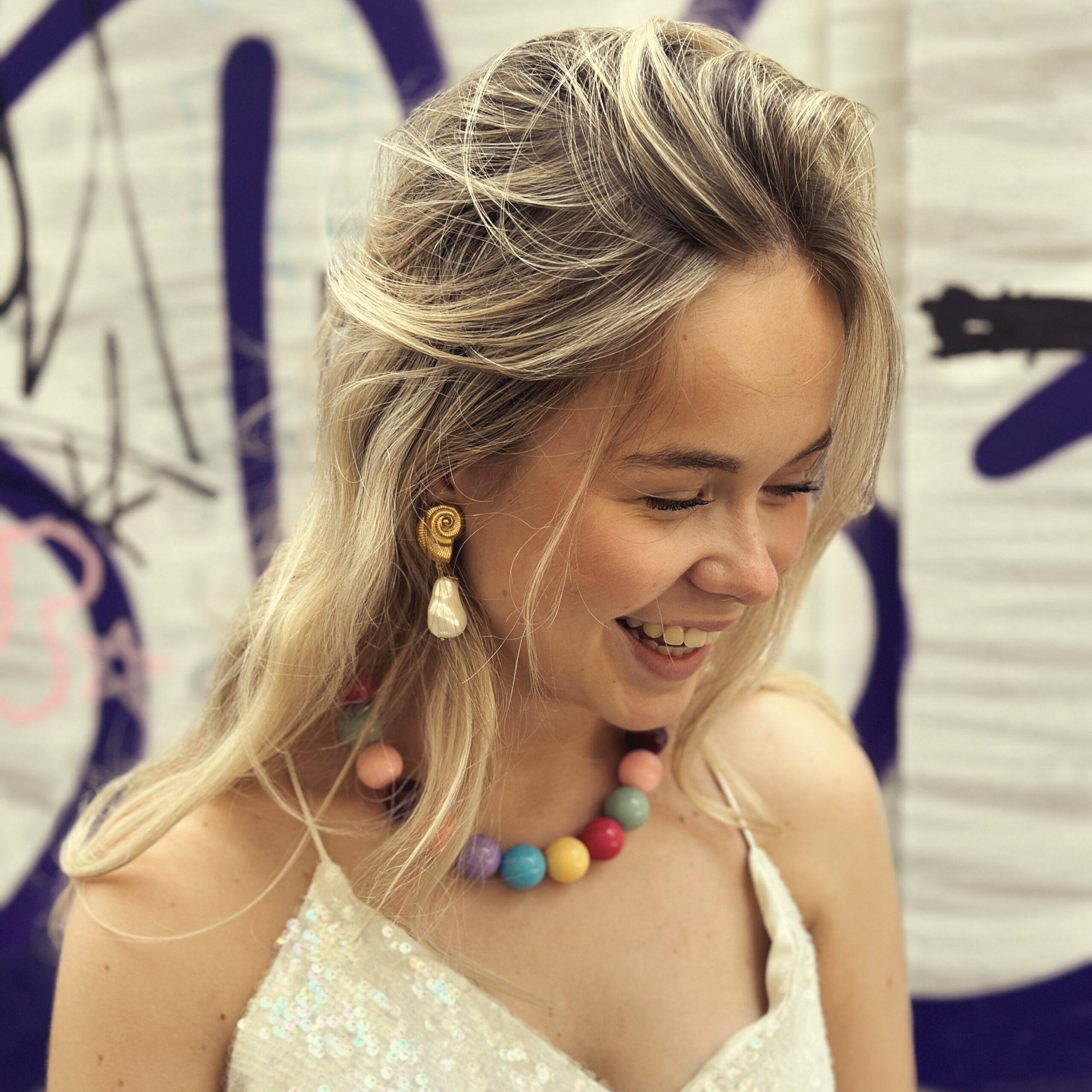 oorbellen chic shell pearl 2 oorbellen chic shell pearl - Image 2