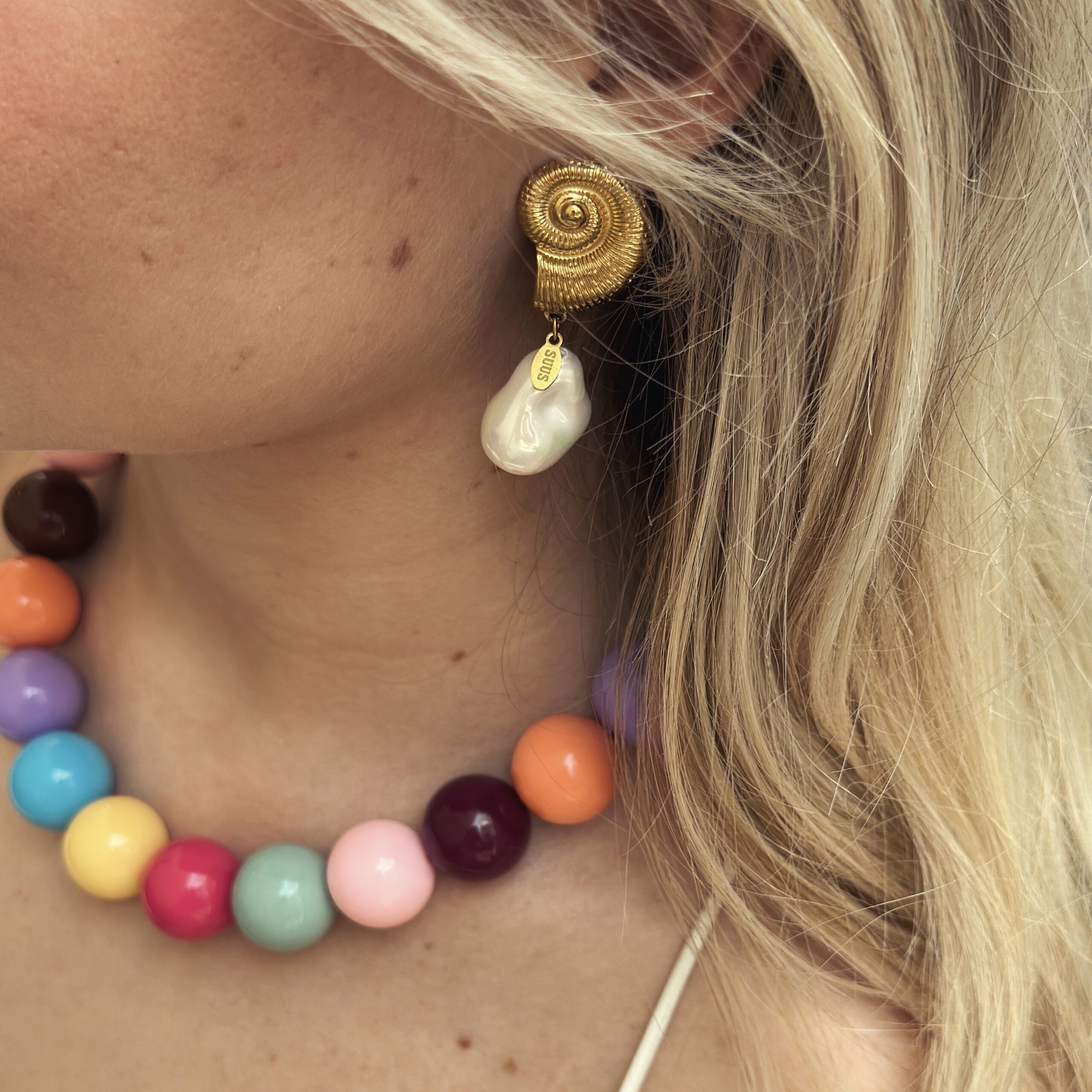 oorbellen chic shell pearl 1 oorbellen chic shell pearl