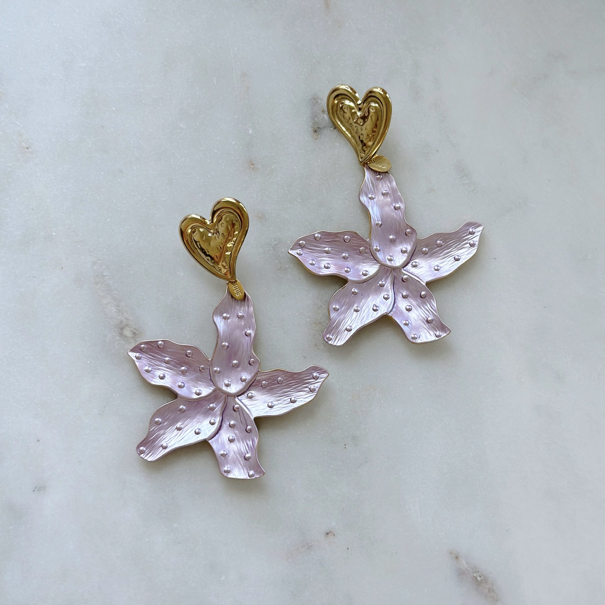 oorbellen Boho Blossom - soft Lila 1 oorbellen Boho Blossom - soft Lila