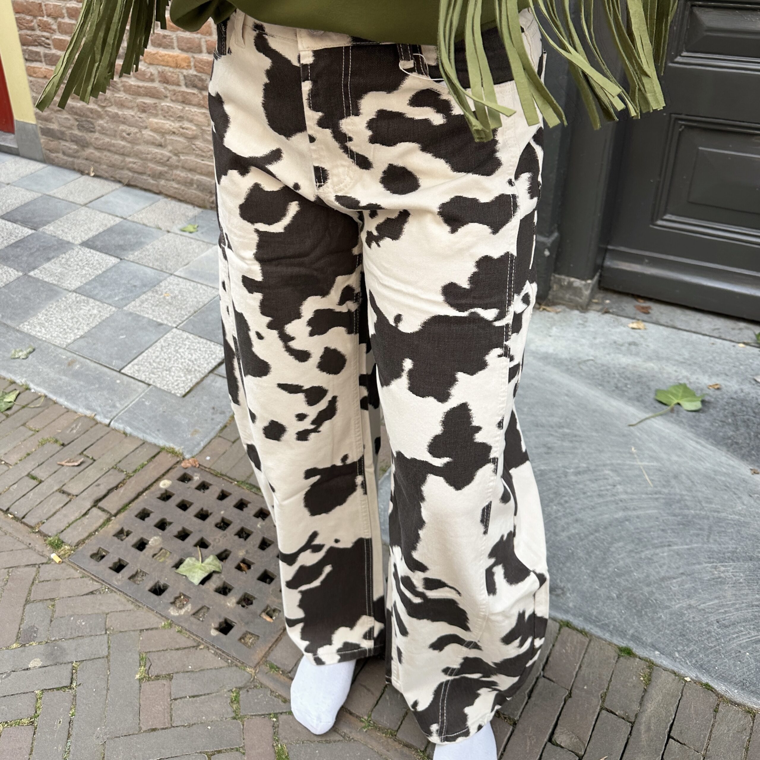Balloon Broek Cow Print 1 Balloon broek cow print