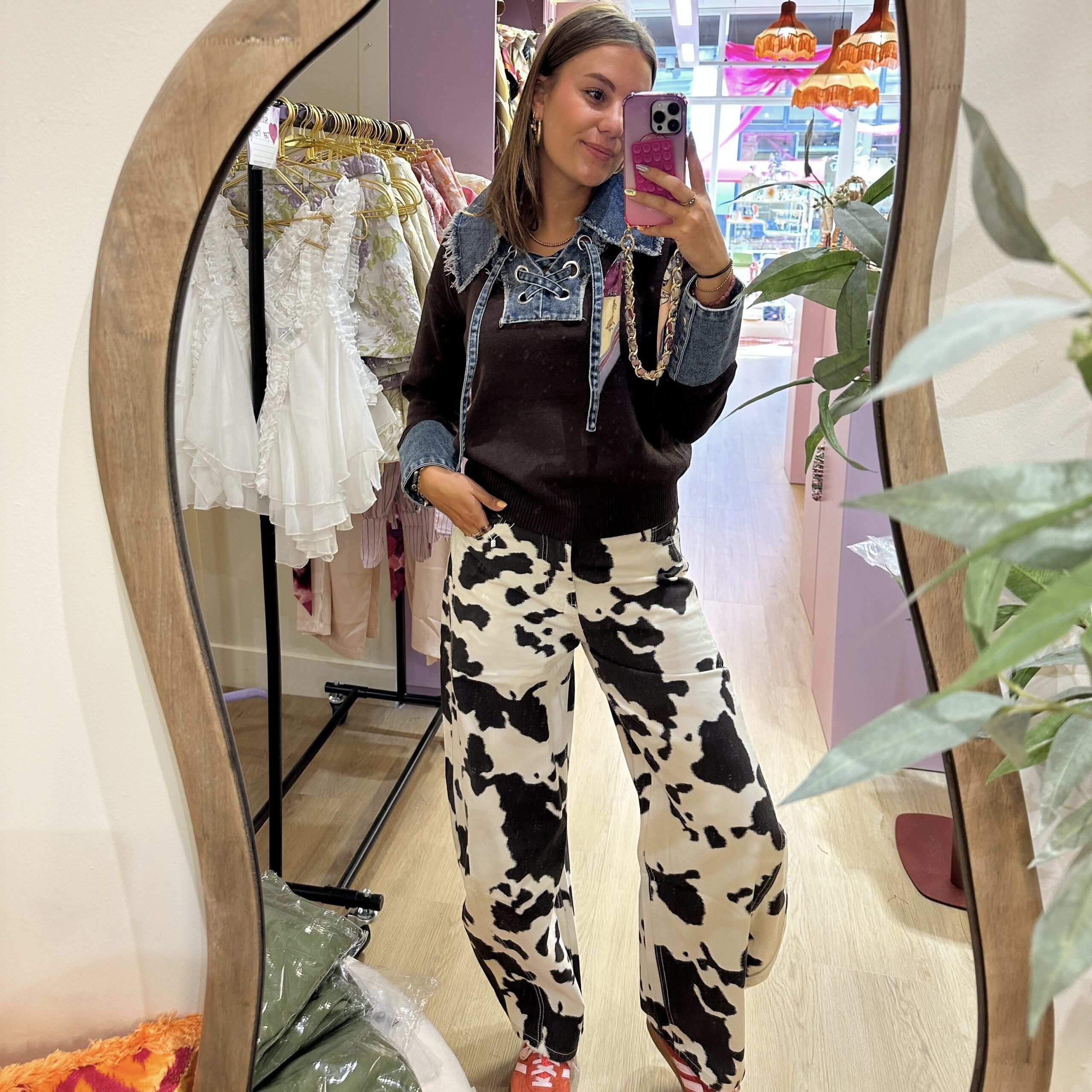 Balloon Broek Cow Print 3 Balloon Broek Cow Print - Image 3