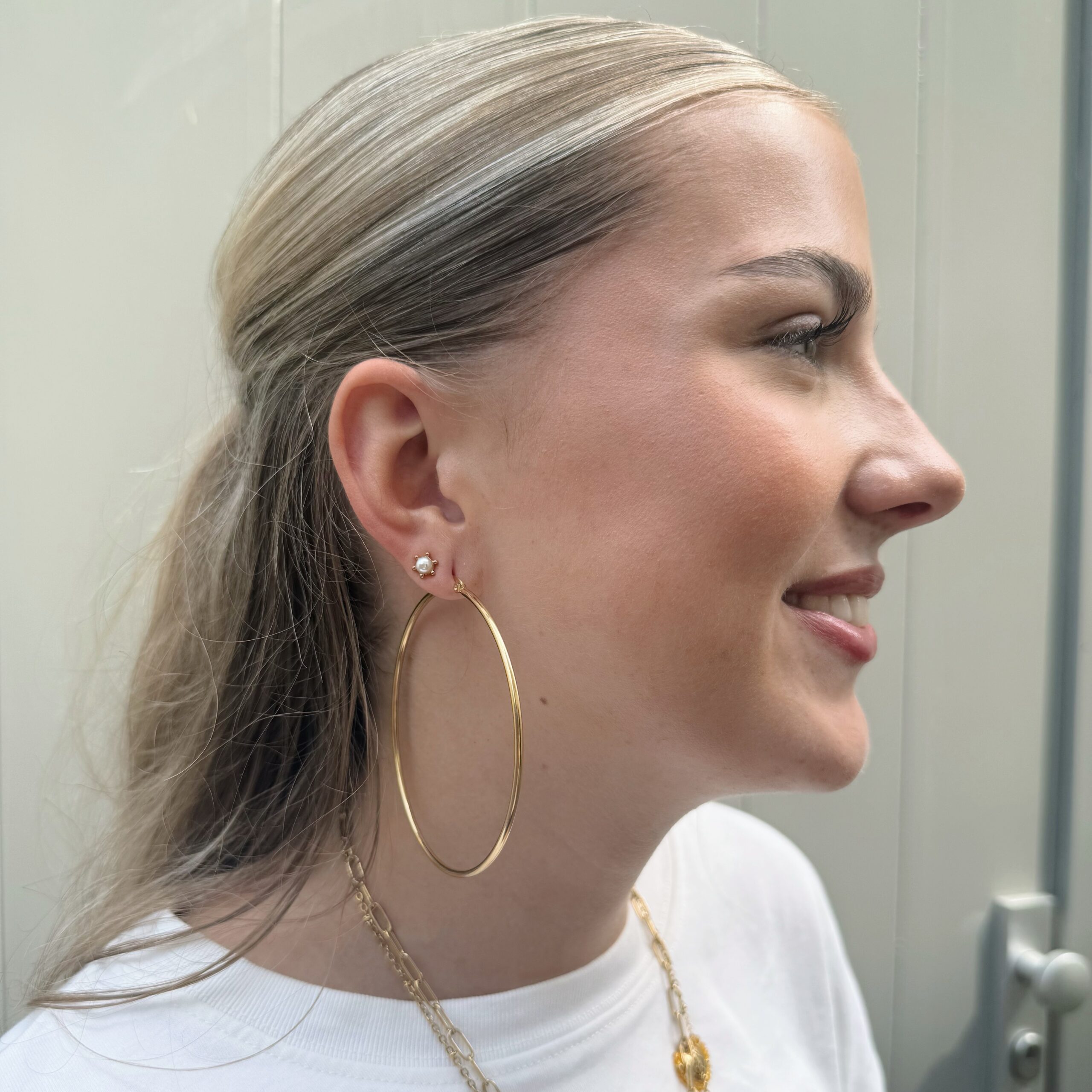 Oorbellen Circle Crush Hoops 2 Hoops Circle Crush