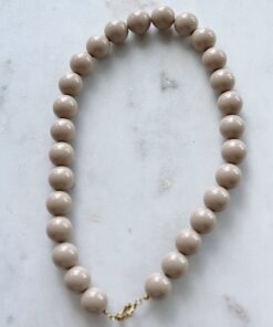Kralenketting boho dream beige