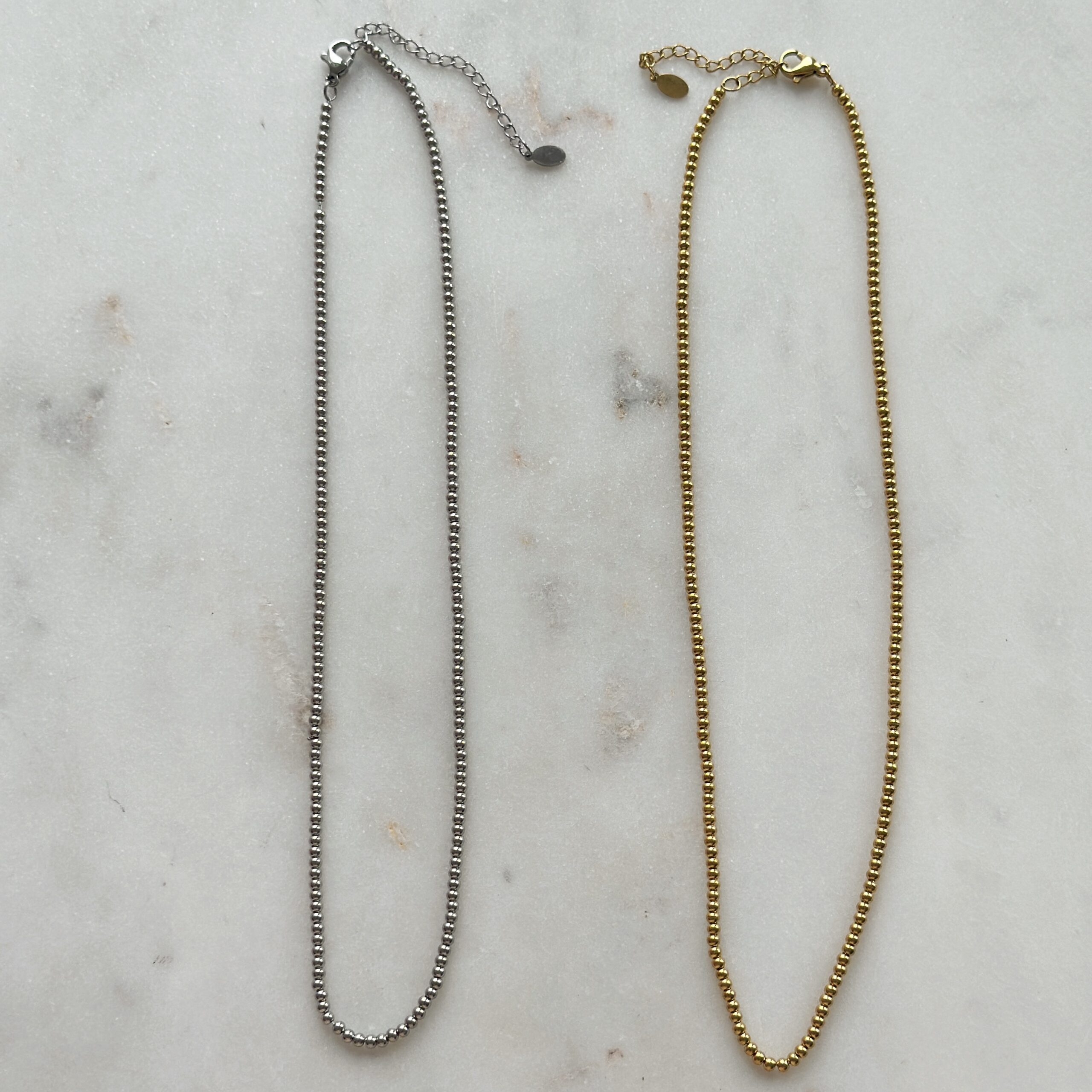 Ketting chic beads - 2 mm 1 Ketting chic beads - 2 mm