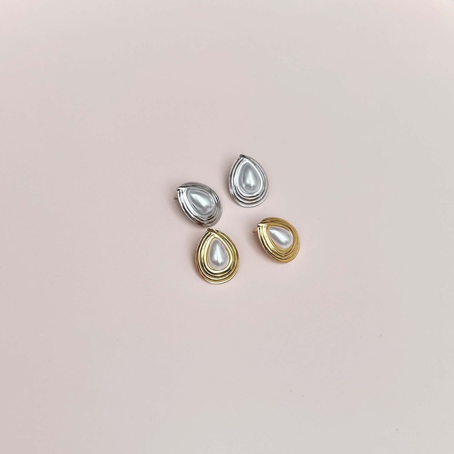 Oorbellen Vintage Teardrop 1 Oorbellen Vintage Teardrop