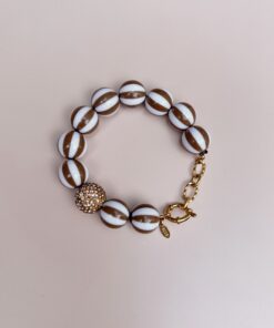 Armband Mocha Pearl