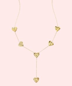 Ketting Falling Hearts Glow