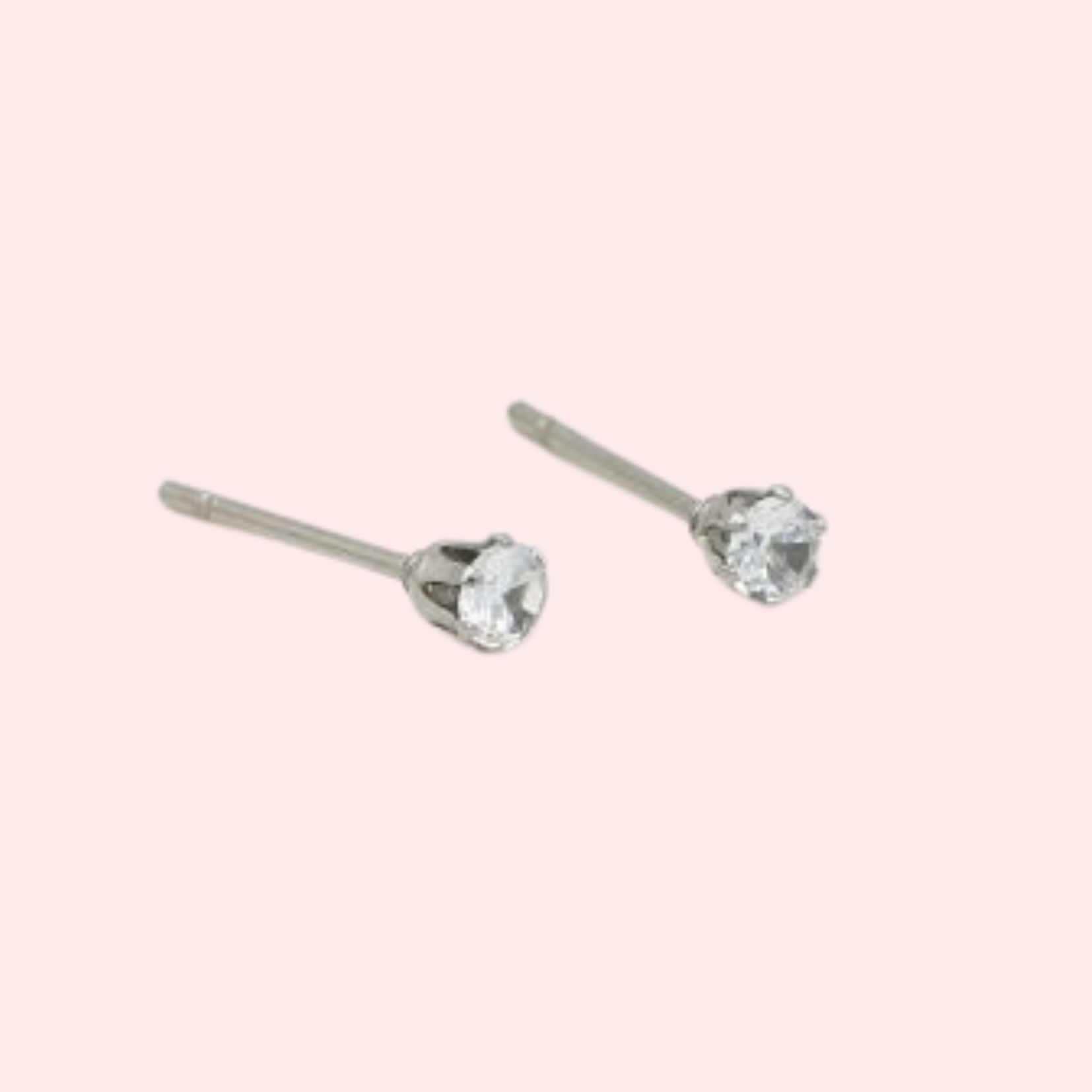 Oorknopjes Tiny Sparkle Studs 2 Oorknopjes Tiny Sparkle Studs