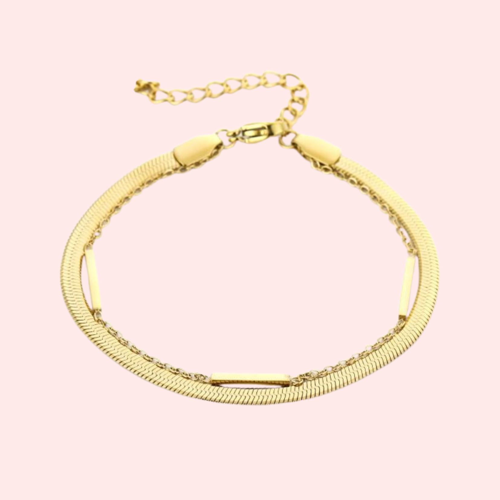 Armband Double Smooth 1 Armband Double Smooth