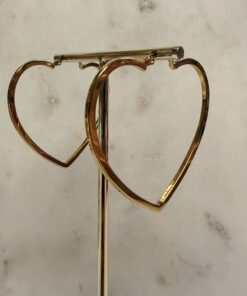 Oorbellen Heart Hoops