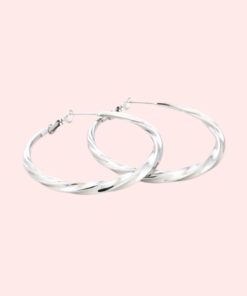 Oorbellen Twisted Classic Hoops 5 Oorbellen Twisted Classic Hoops