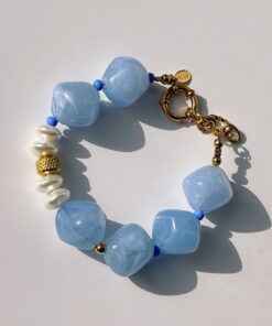 Armband Blue Pearl Glow