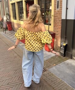 Top Polka Breeze Wit