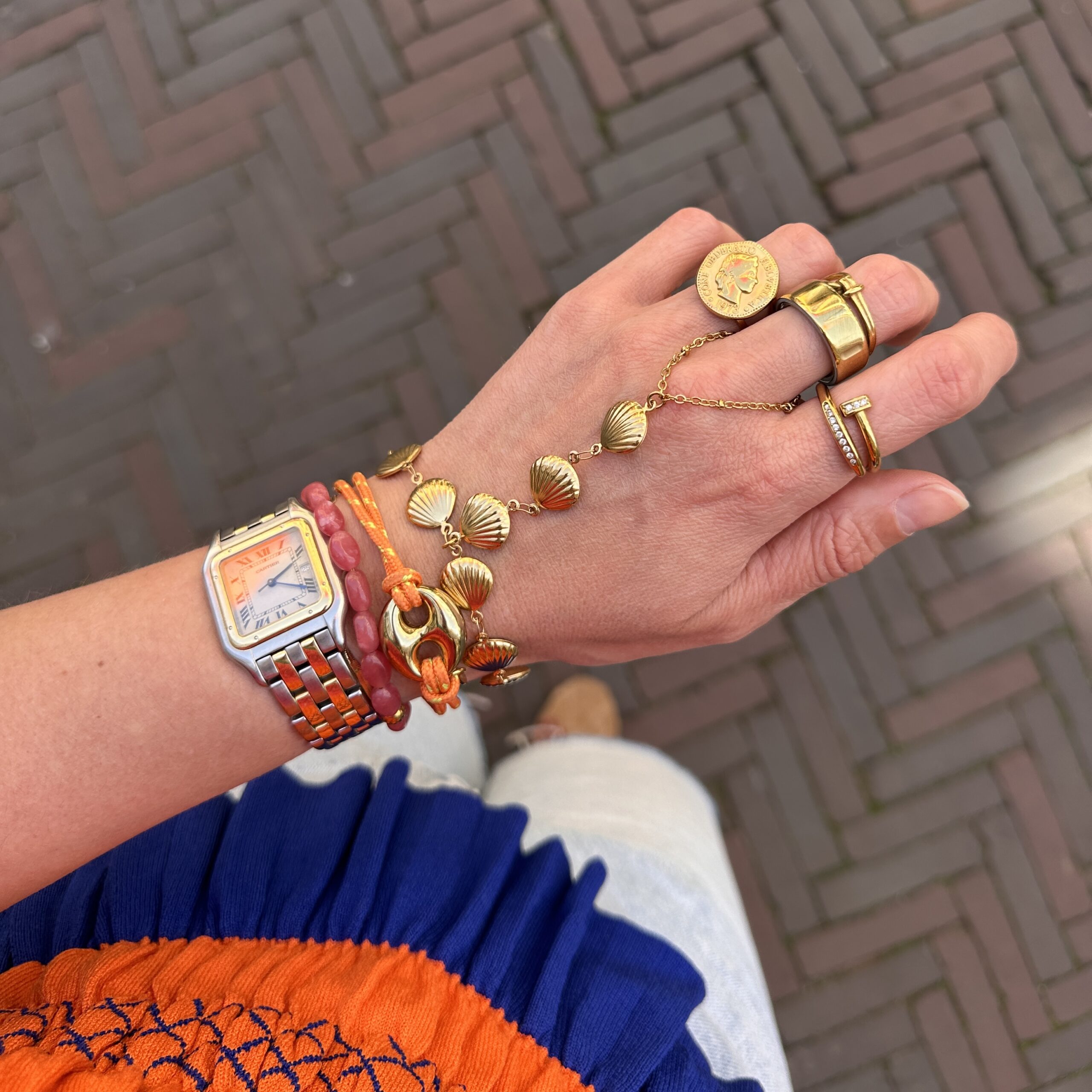 handsieraden - shell love 1 handsieraden - shell love