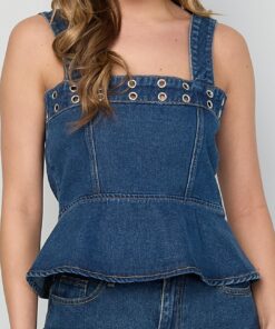 Denim Rebel Top