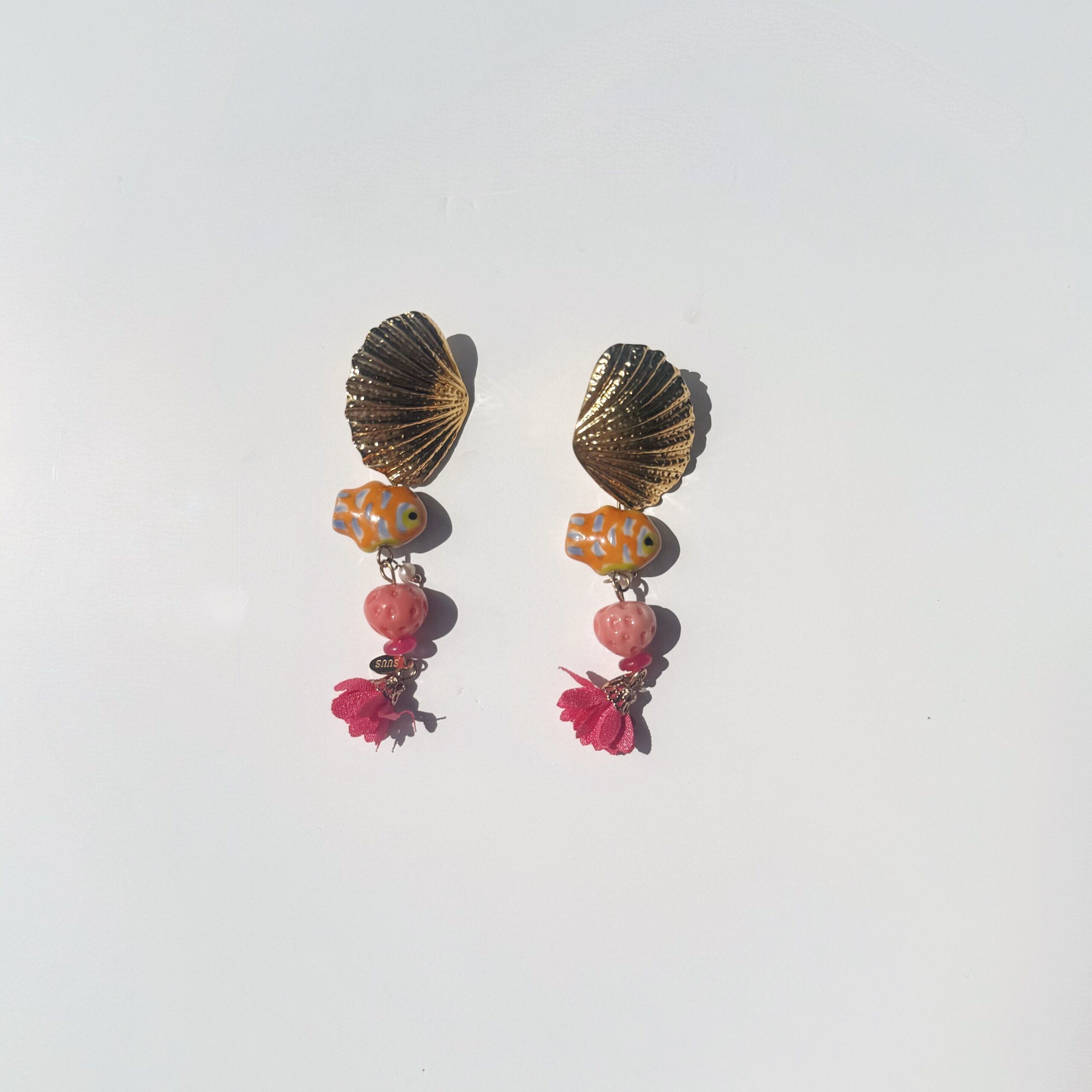 Oorbellen Mermaid Mood - pink 1 Oorbellen Mermaid Mood - pink