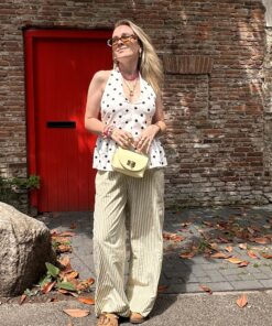 polka dot top - bruin/wit 8 IMG 5258