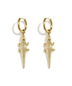 Oorbellen Wild Croc