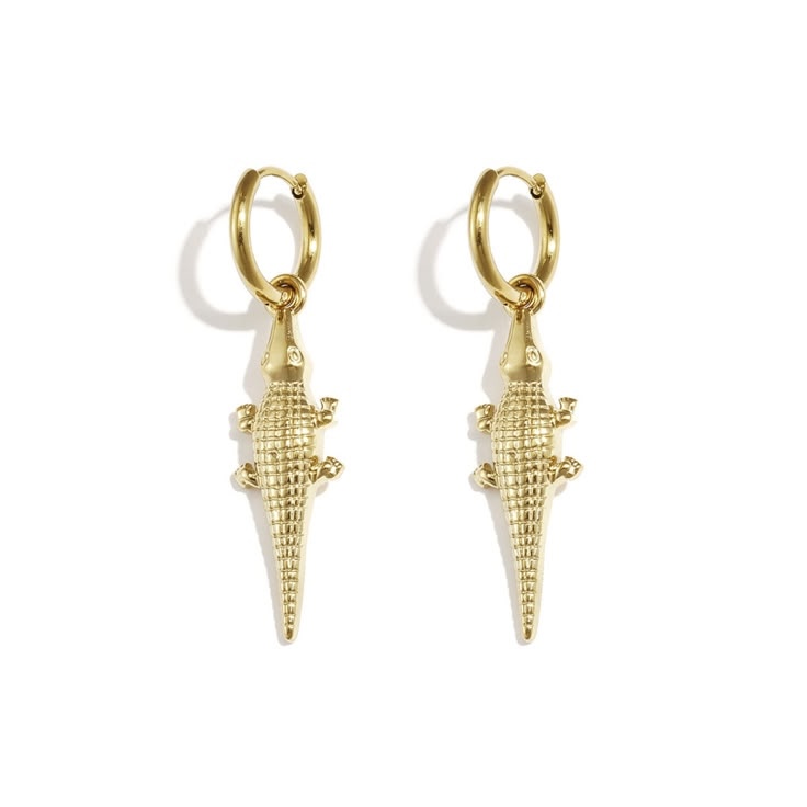 Oorbellen Wild Croc 1 Oorbellen Wild Croc