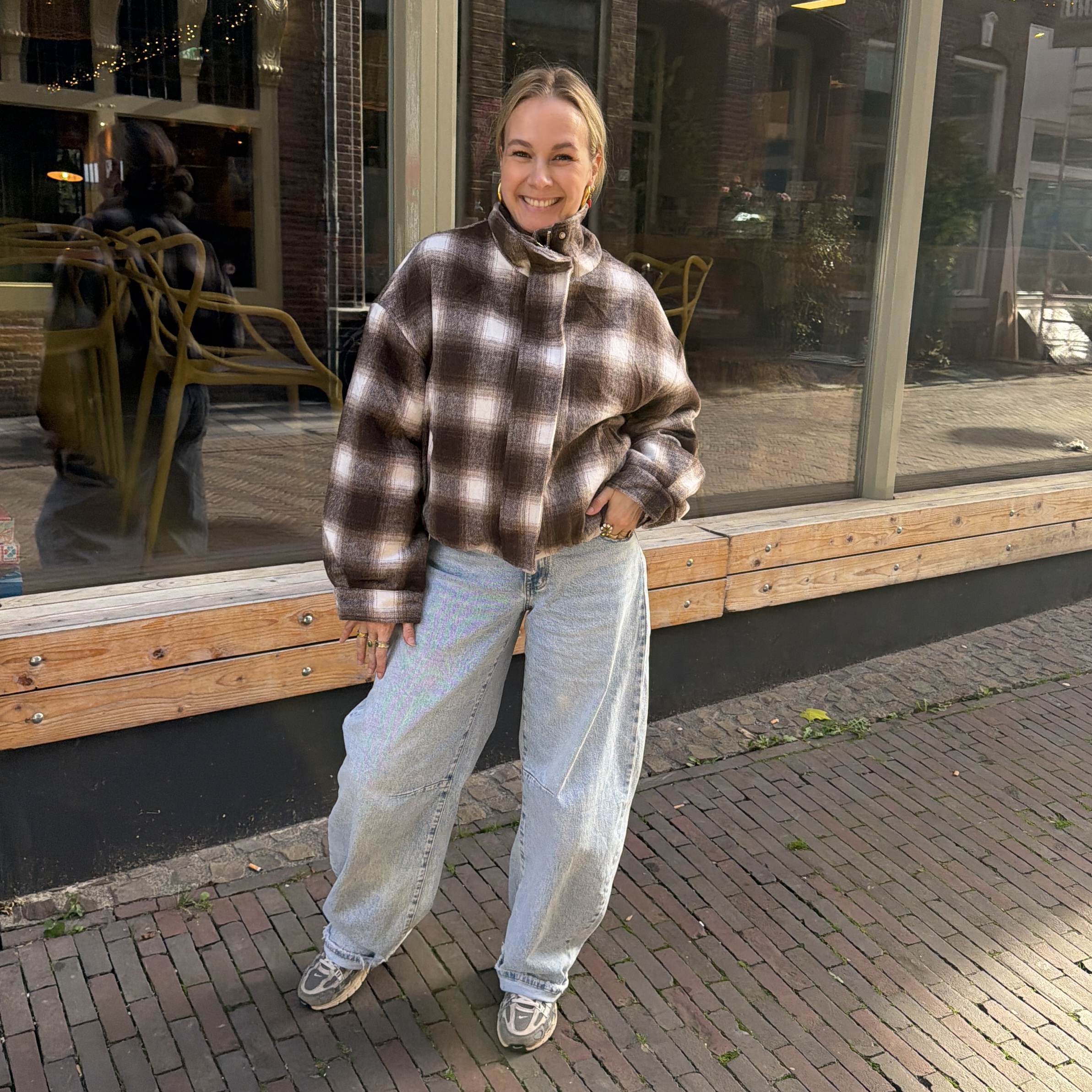 Brown cozy jacket 1 Brown cozy jacket